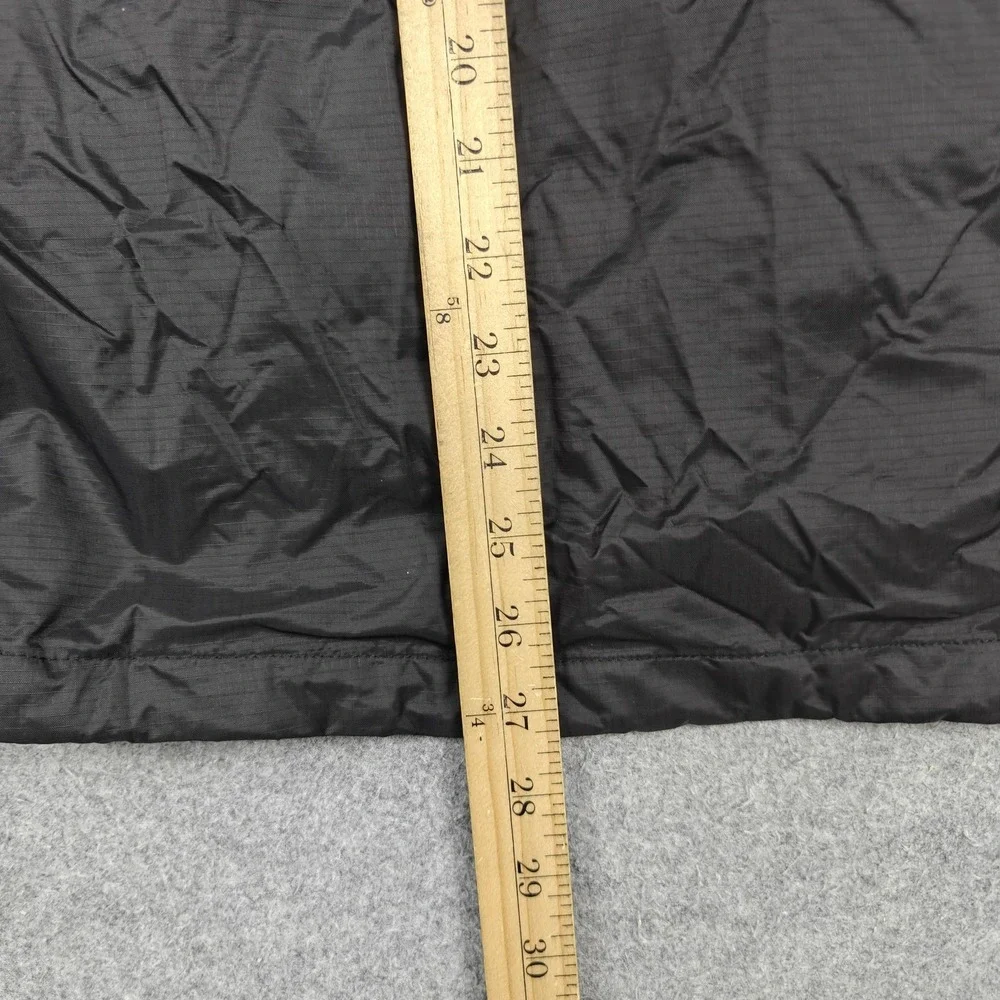 The North Face DryVent Jacket Mens Medium Black Hooded Rain Windbreaker Full Zip